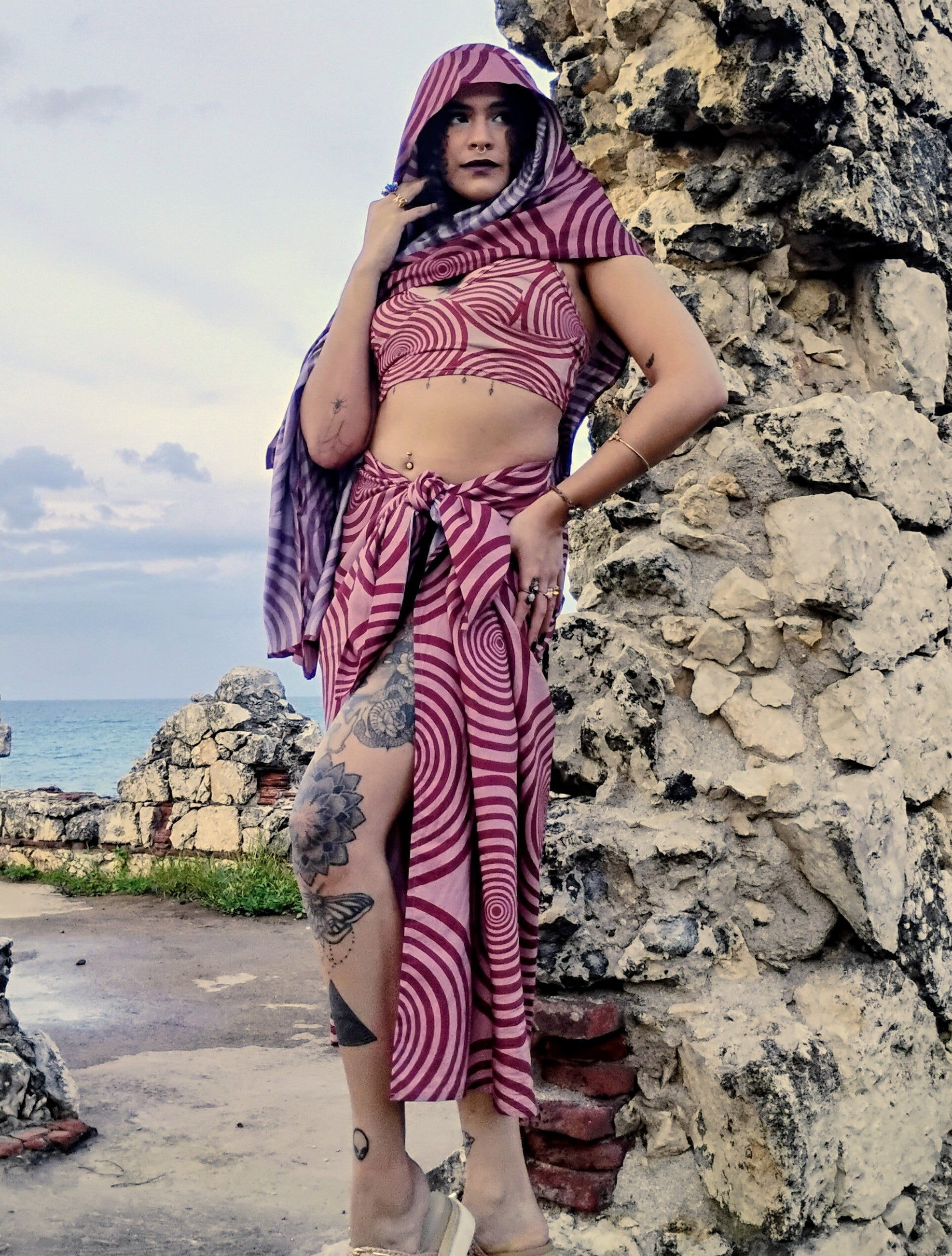 Angelic Women Floppy Bucket Hat