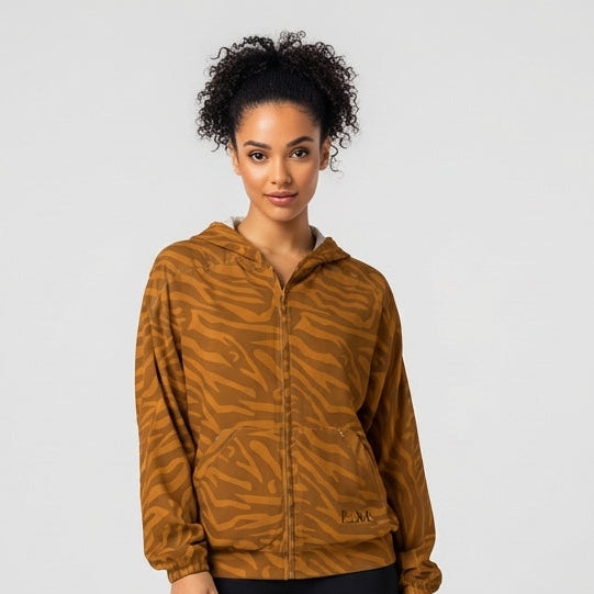 Pure Earth Dolman Sleeve Hoodie for Woven