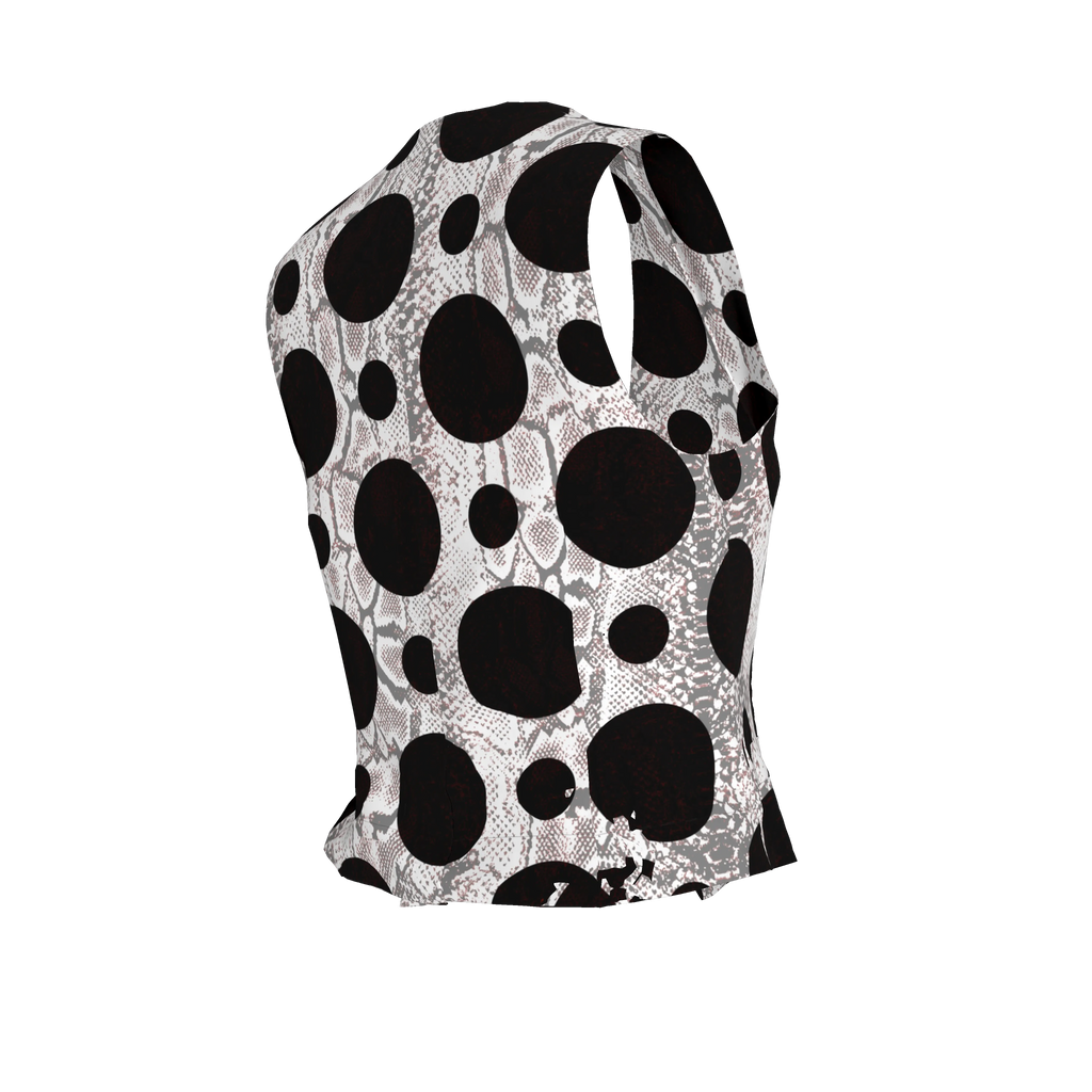 Polka Dot Women Vest