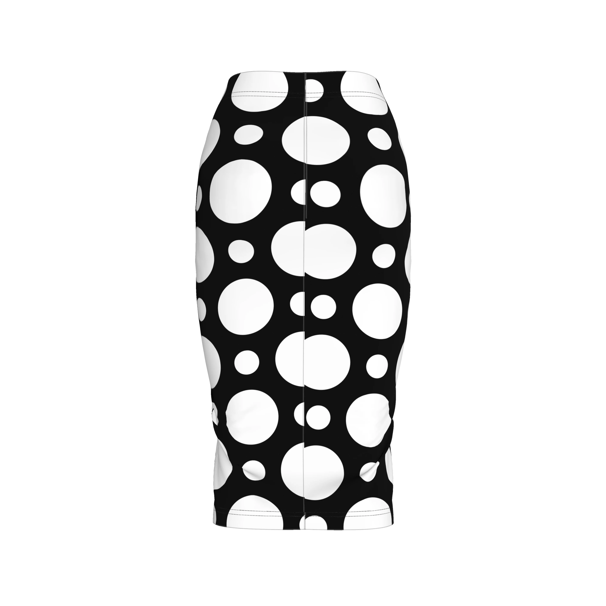 Polka Dot Pencil Skirt 