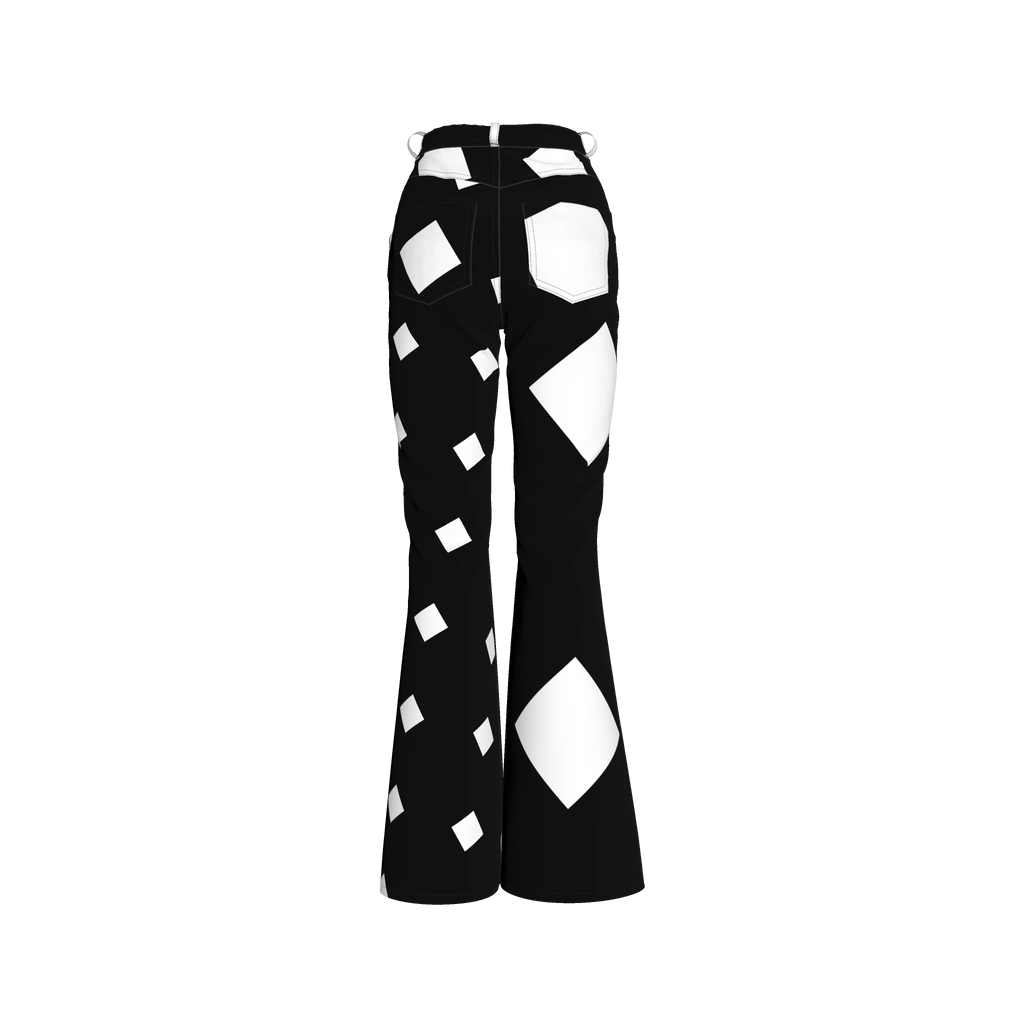 Diamond Bell Bottom Jeans