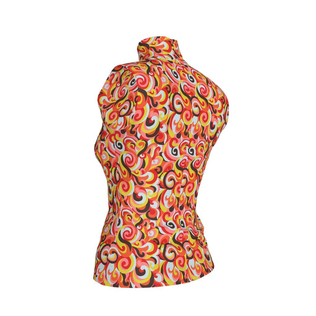 Fierce Grace Sleeveless Turtleneck