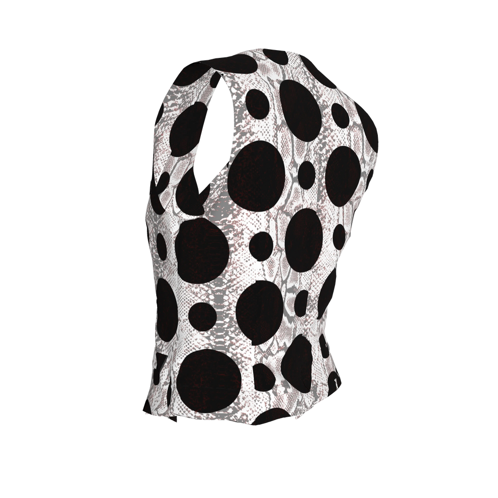 Polka Dot Women Vest