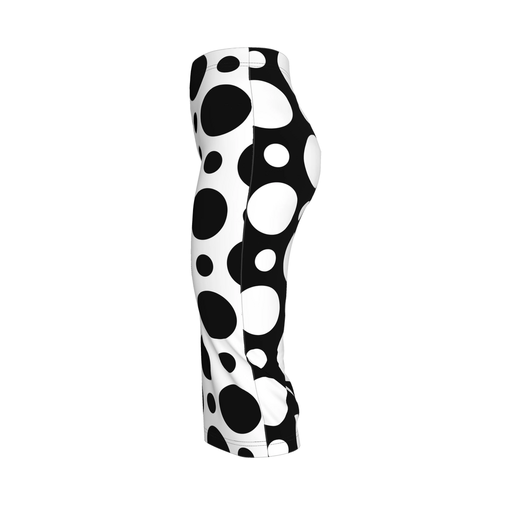 Polka Dot Pencil Skirt 