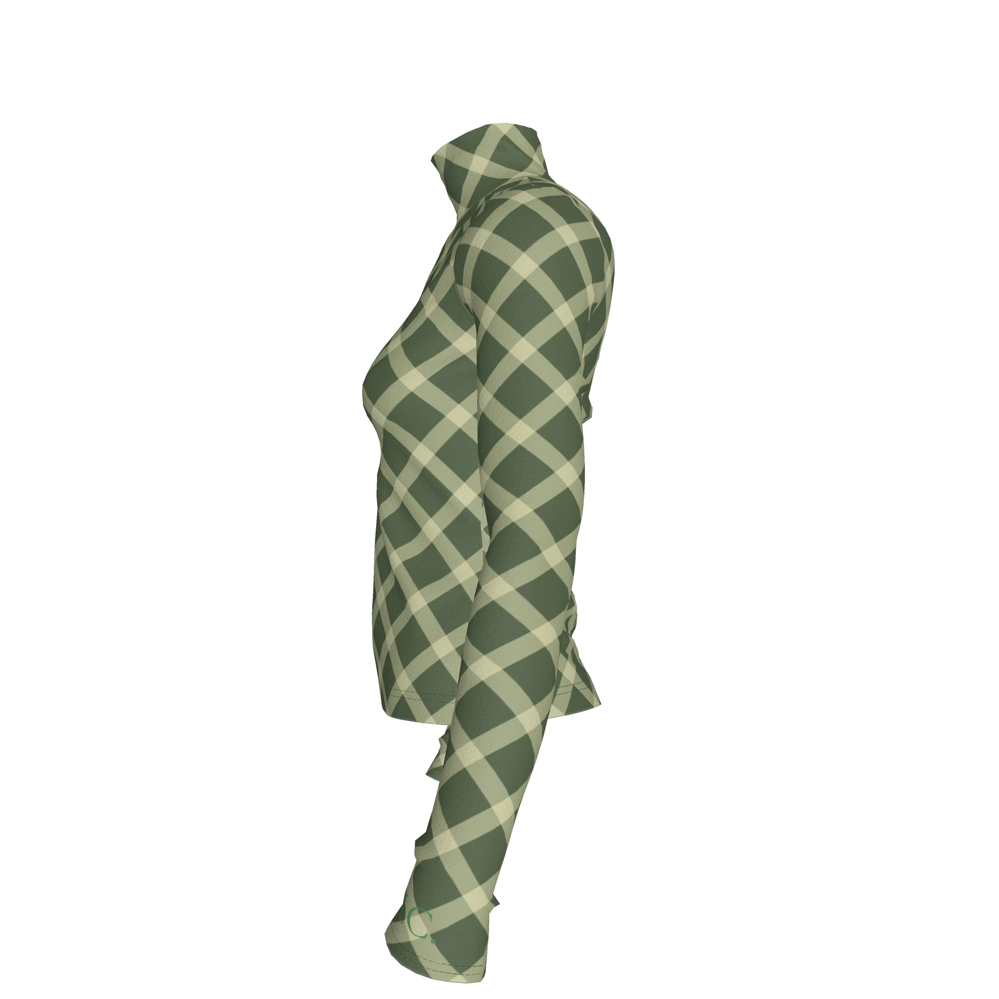 Emerald Turtleneck Long Sleeve Turtleneck