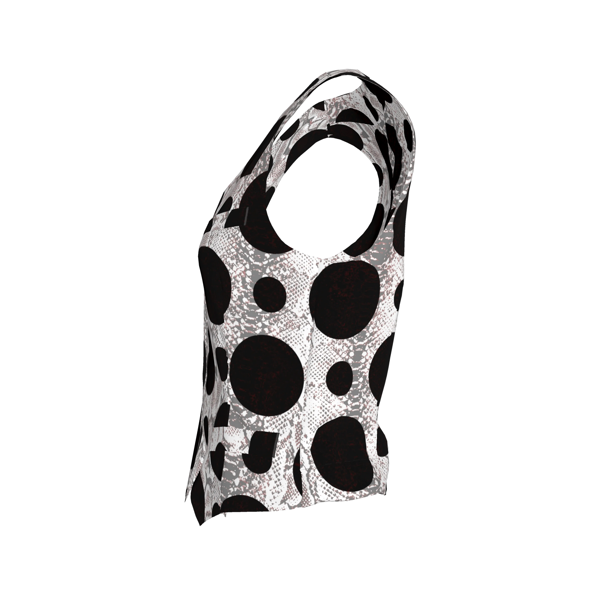Polka Dot Women Vest