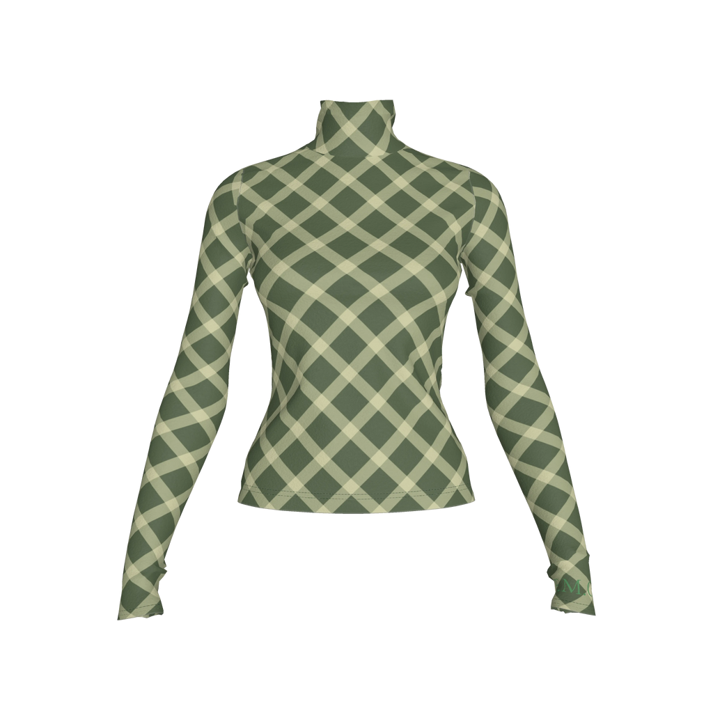 Emerald Turtleneck Long Sleeve Turtleneck