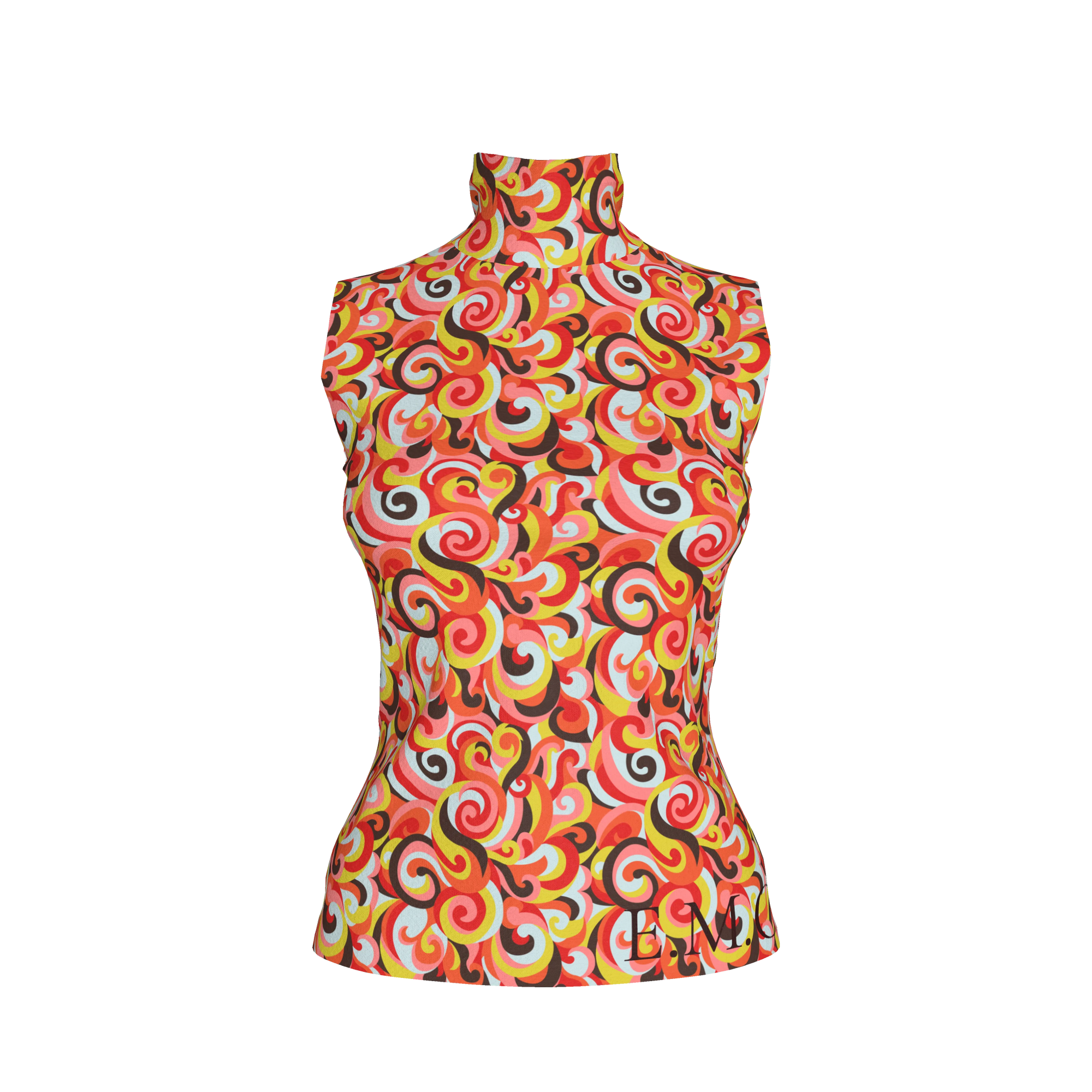 Fierce Grace Sleeveless Turtleneck