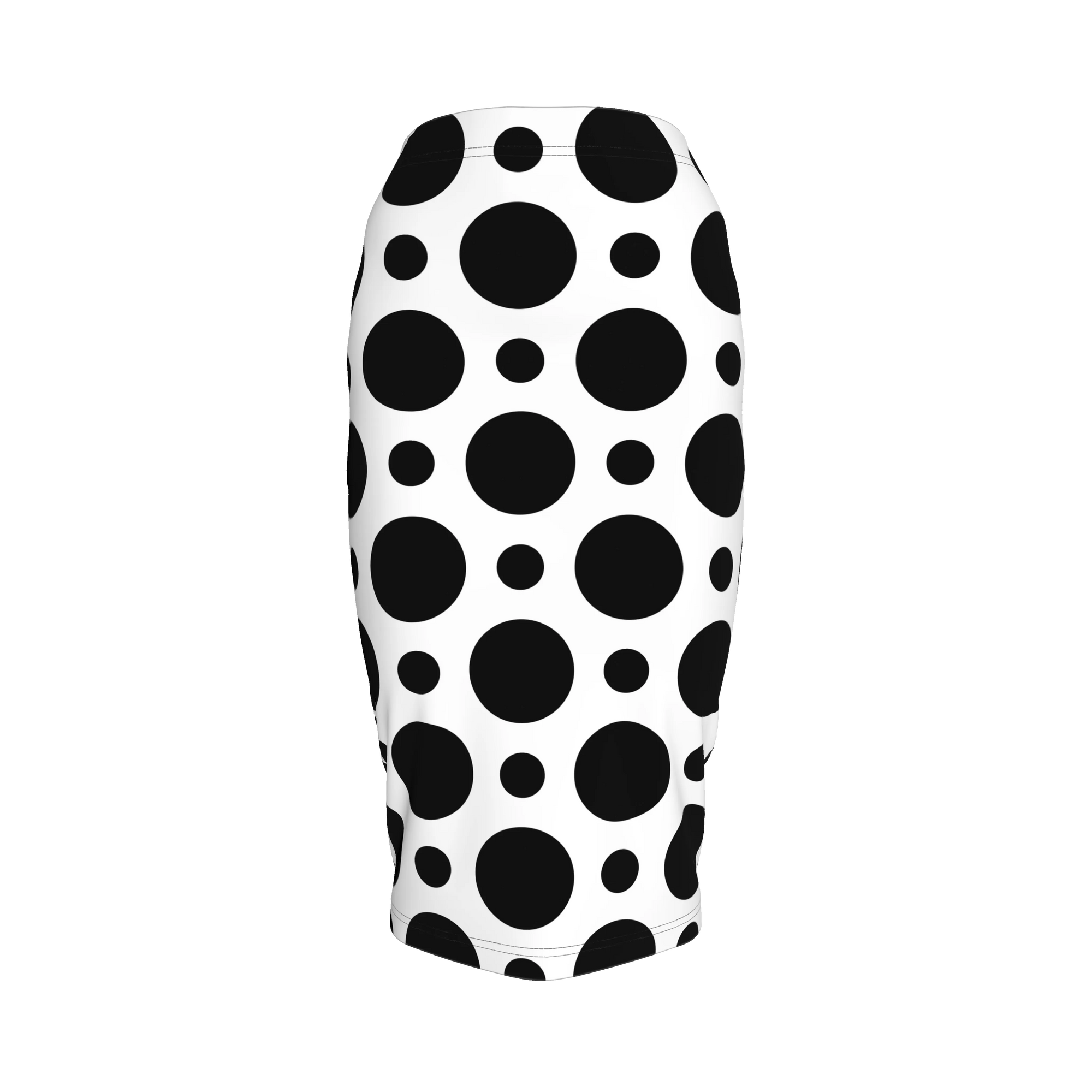 Polka Dot Pencil Skirt 