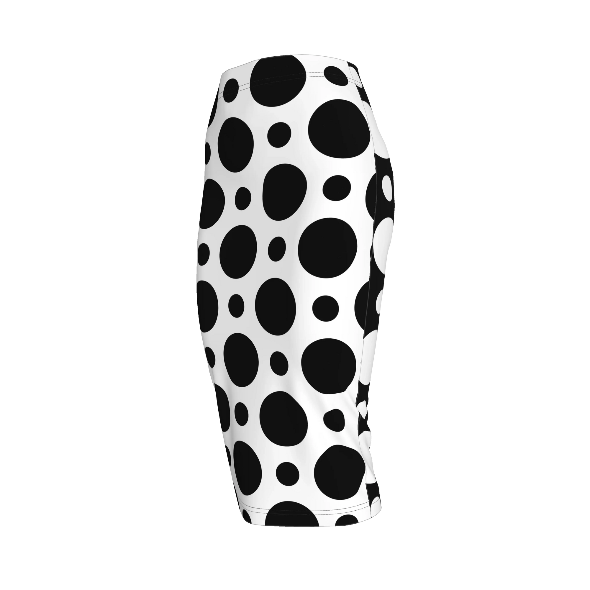Polka Dot Pencil Skirt 