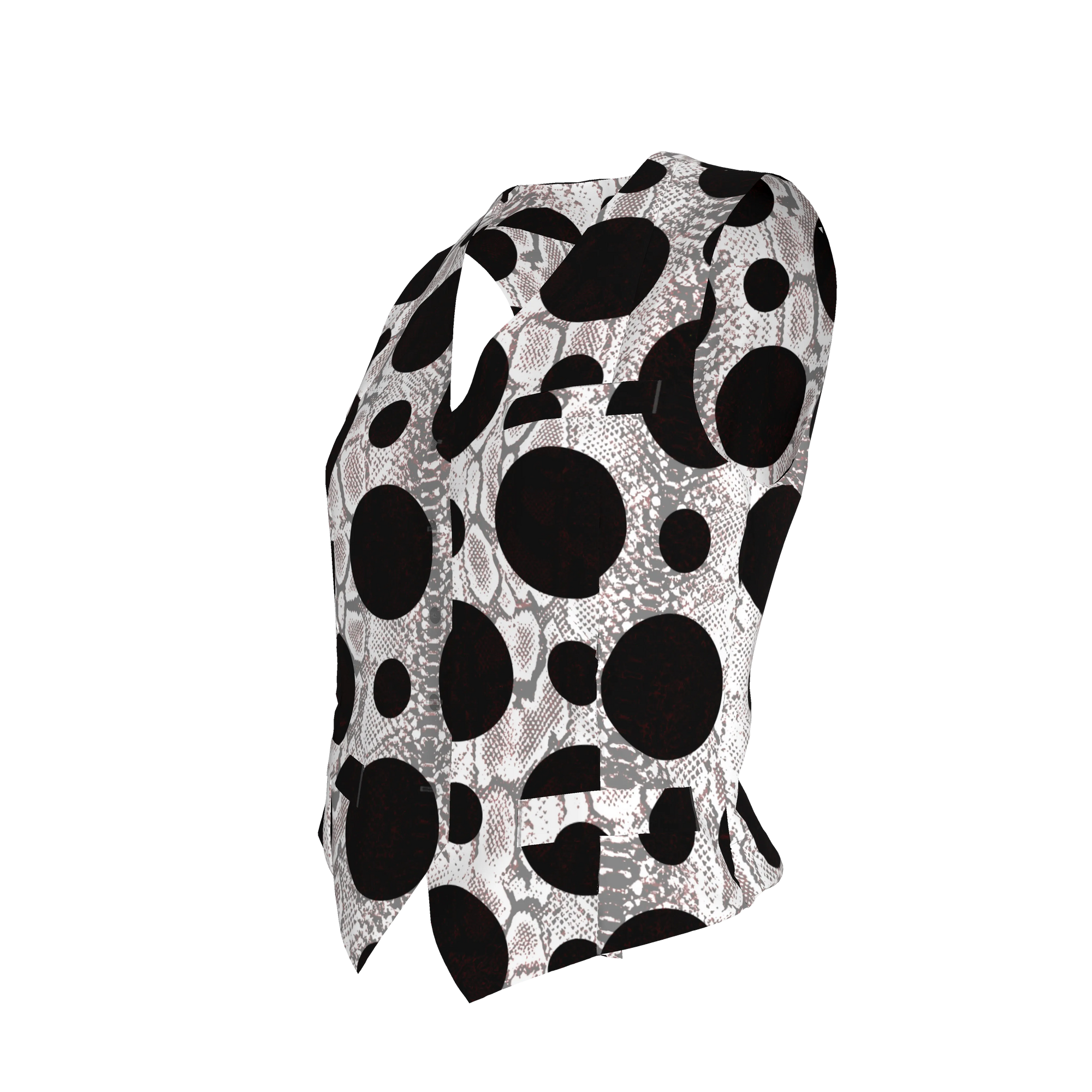 Polka Dot Women Vest