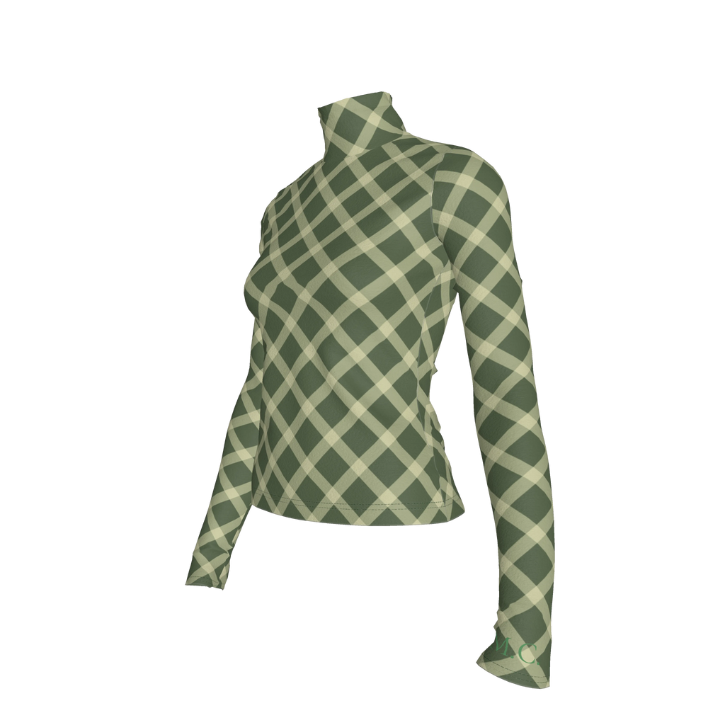 Emerald Turtleneck Long Sleeve Turtleneck