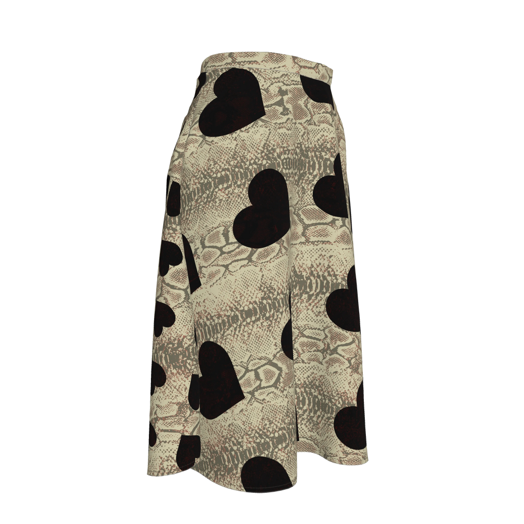 Black Heart Skirt