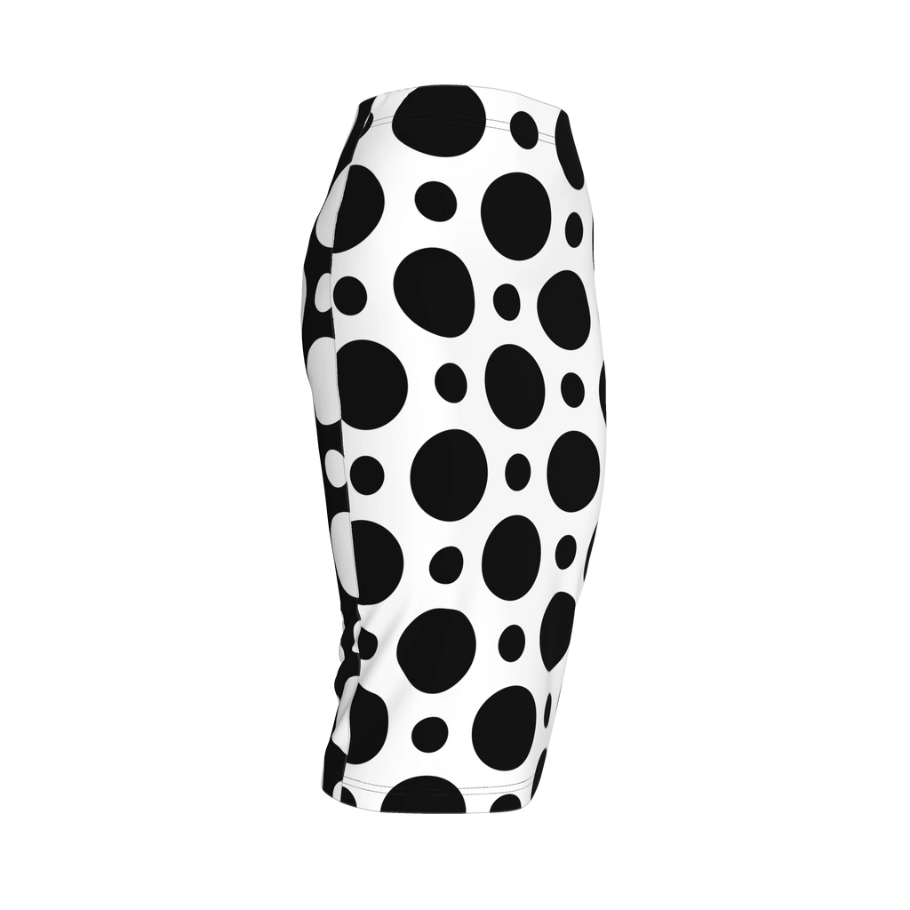 Polka Dot Pencil Skirt 