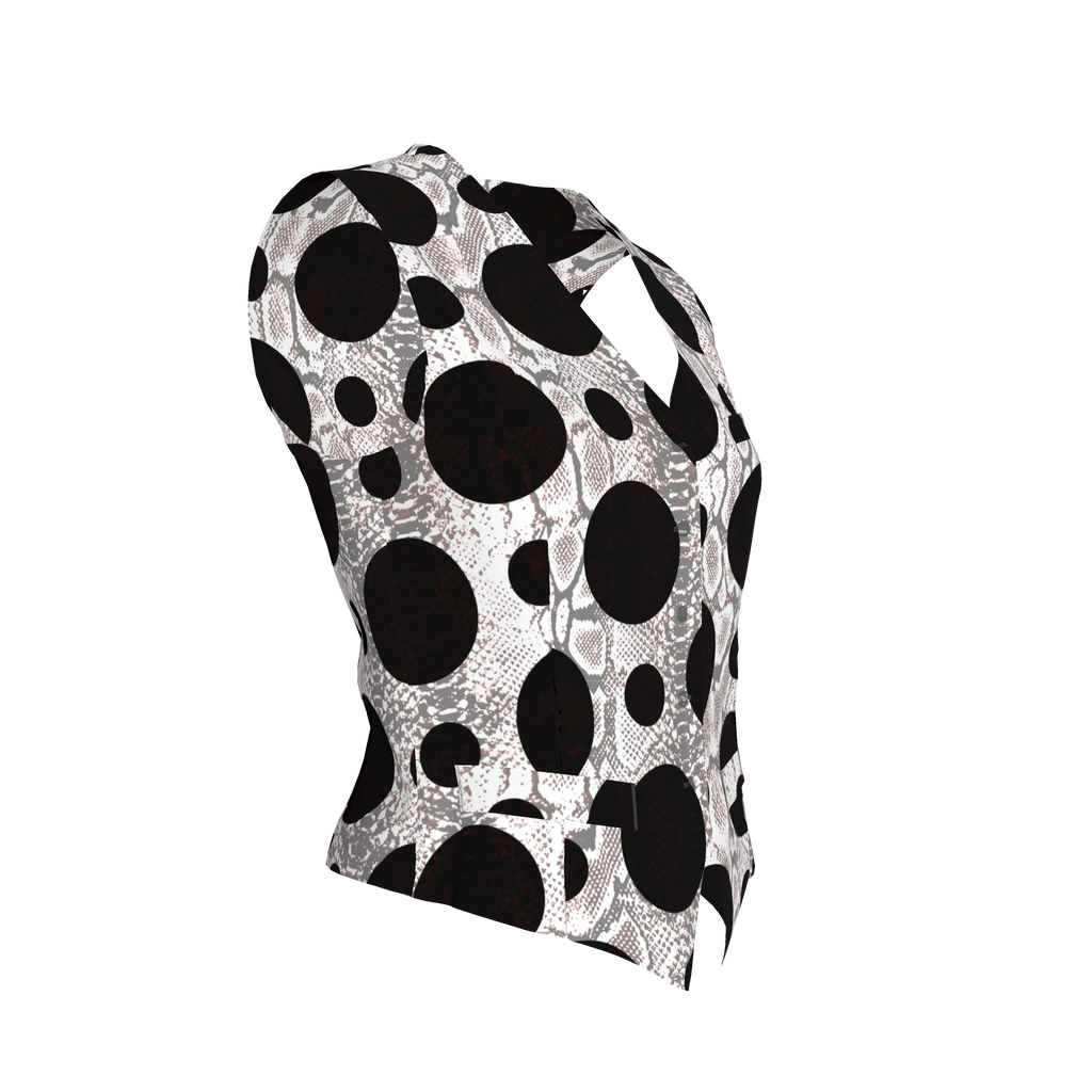 Polka Dot Women Vest