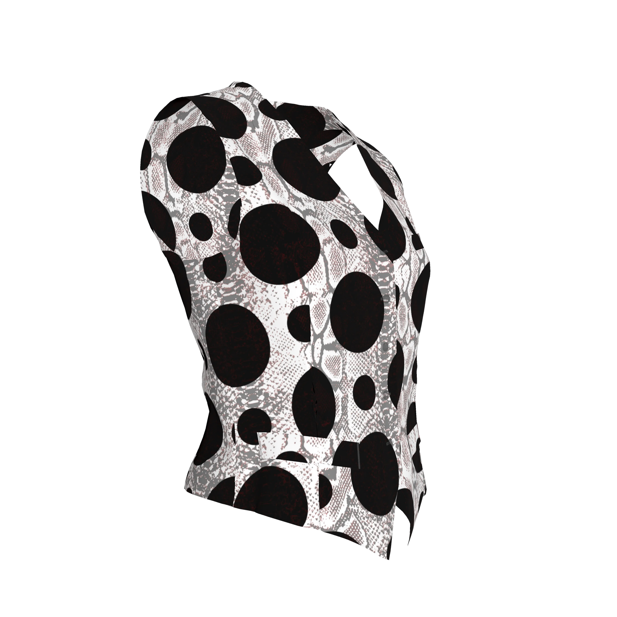 Polka Dot Women Vest