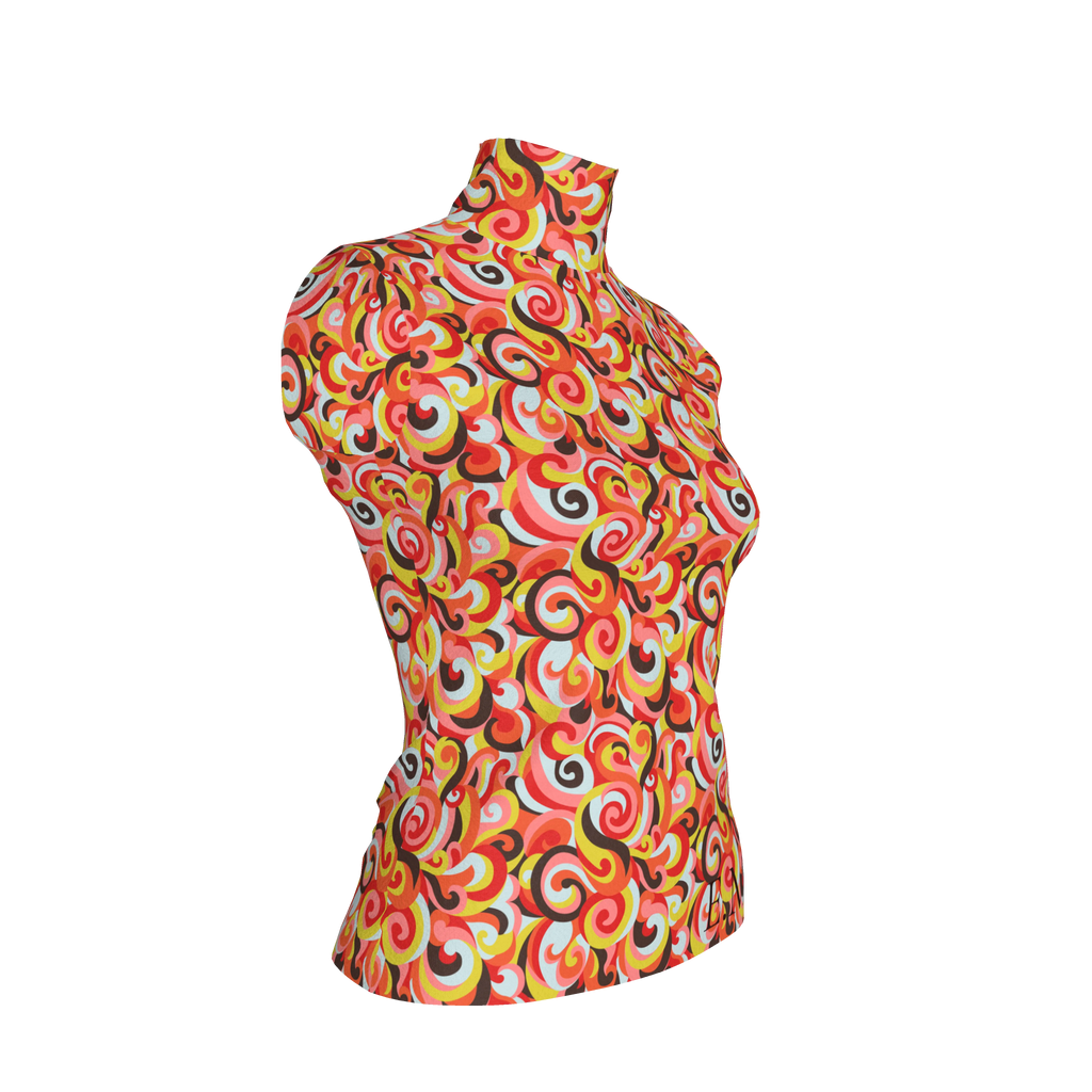 Fierce Grace Sleeveless Turtleneck