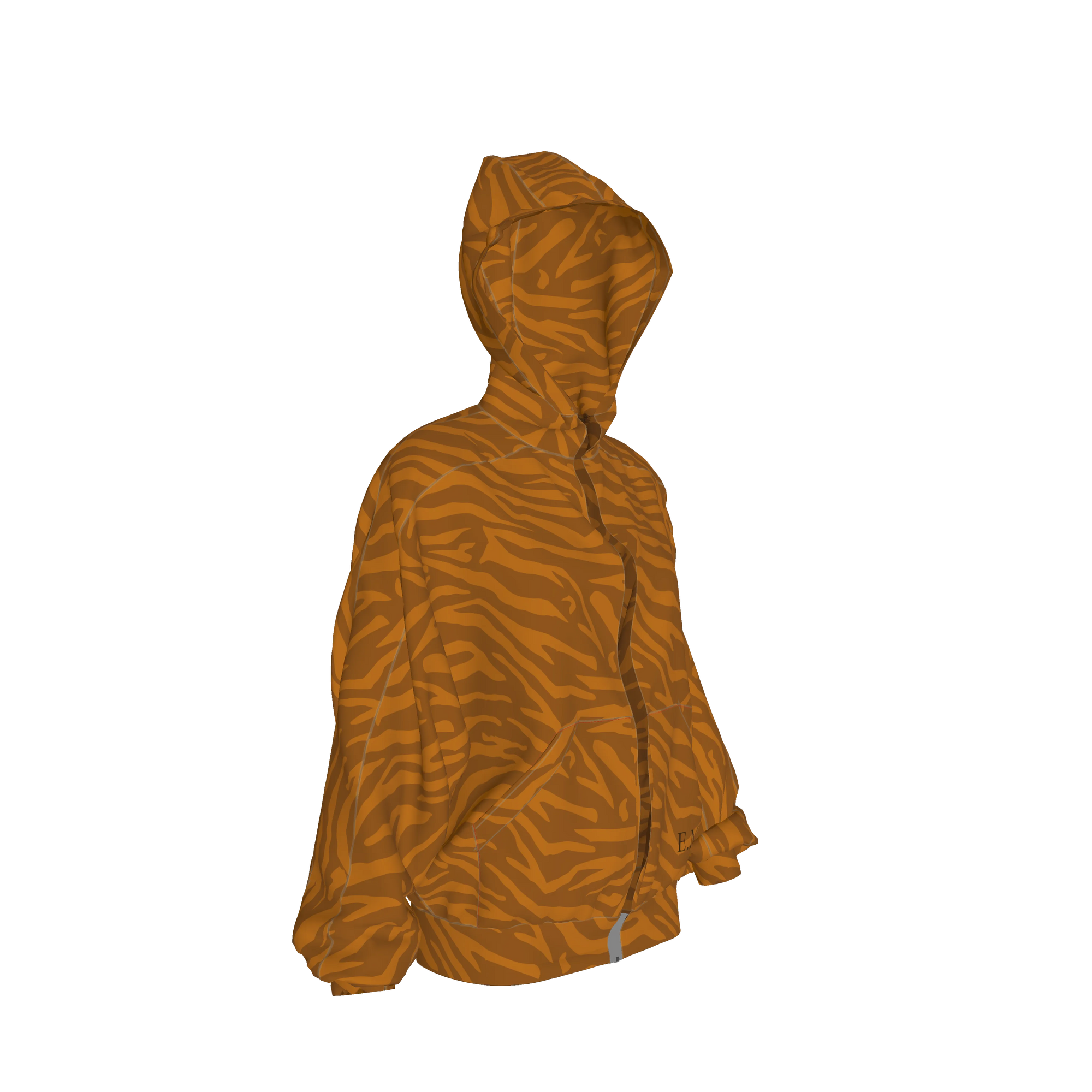 Pure Earth Dolman Sleeve Hoodie for Woven