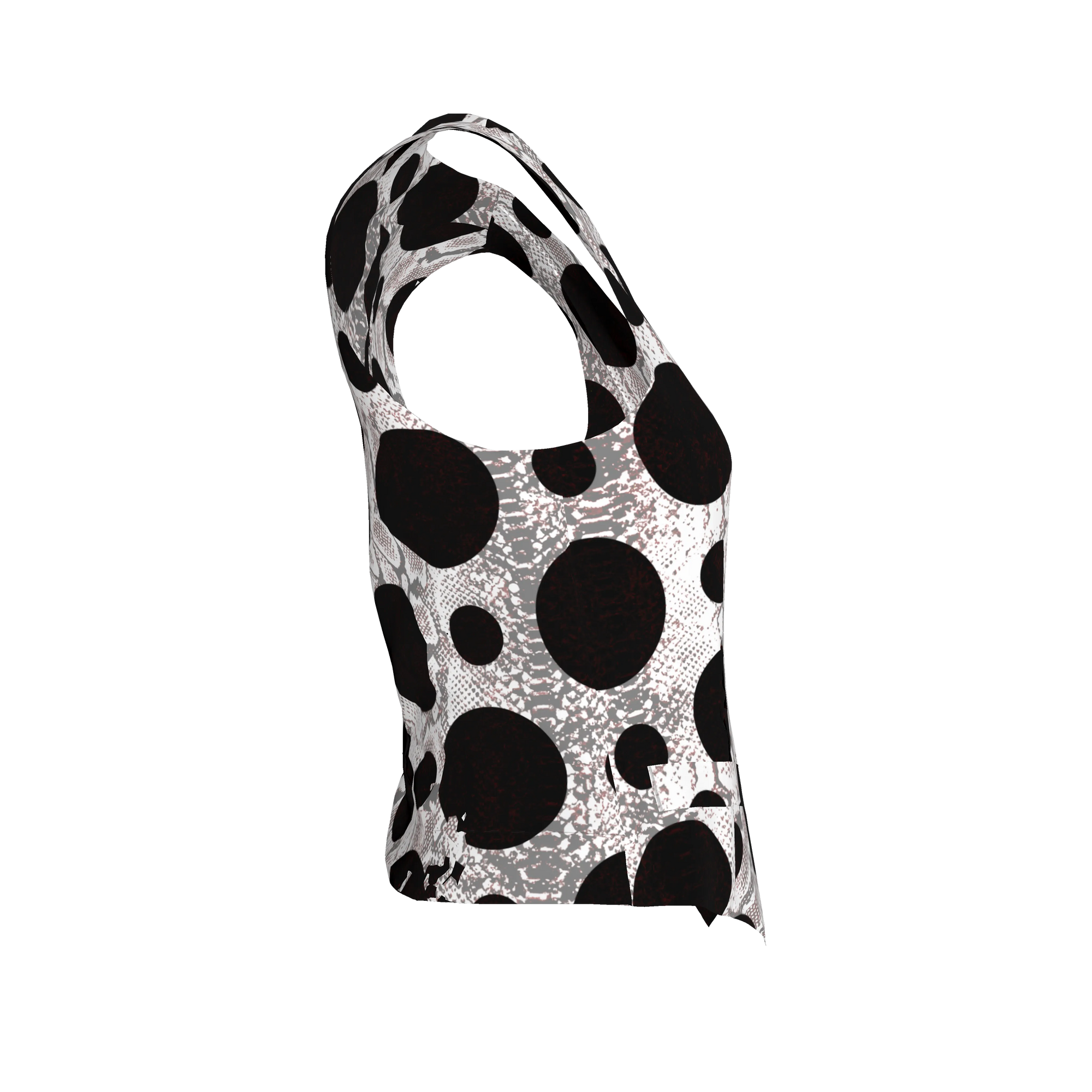Polka Dot Women Vest