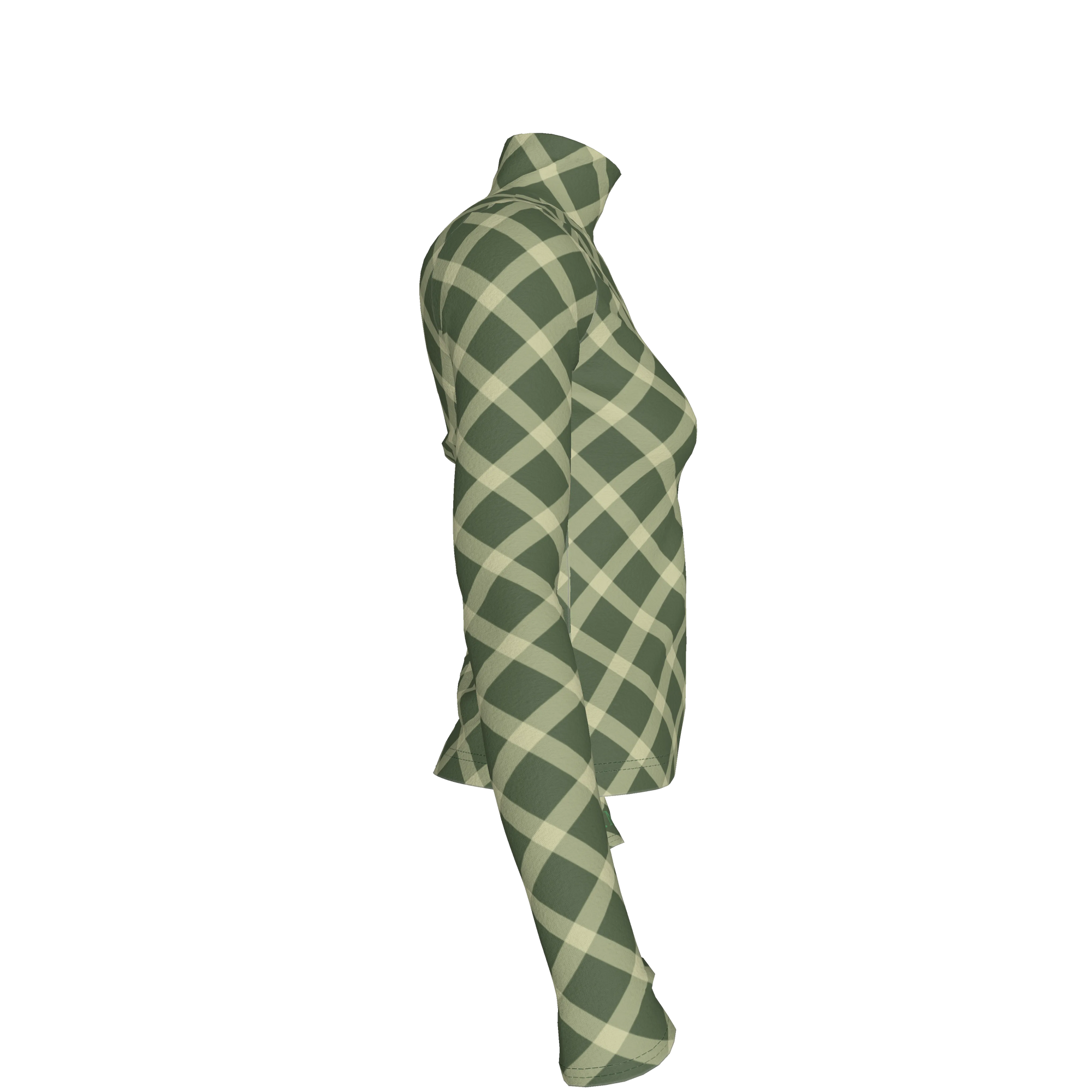 Emerald Turtleneck Long Sleeve Turtleneck